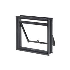 Imagem de Janela Maxim-ar em Aço sem Grade 60x60 R120 Tradição - PROVISÃO, CINZA