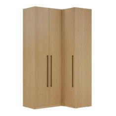 Imagem de Guarda-Roupa De Canto Solteiro Infinity 3 Pt 2 Gv Savana - Modern
