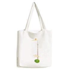 Imagem de Ilustração bolsa de lona com símbolo nacional da Rússia bolsa de compras casual bolsa de mão