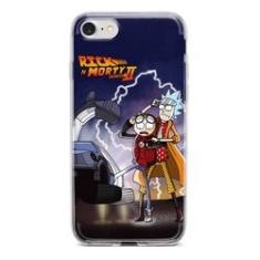 Imagem de Capinha para celular Rick and Morty 7 Lights Black- Motorola Moto G7 Power