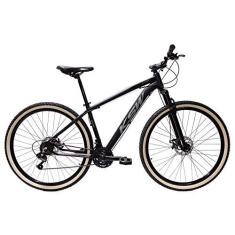 Imagem de Bicicleta Aro 29 Ksw 21 Marchas Alumínio Cambio Shiman0 Freio a Disco (Preto/Prata, 15)