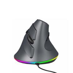 Imagem de YOCUNKER Mouse vertical com fio USB 11 RGB retroiluminação 7200 DPI mouse óptico ergonômico ajustável, 6 botões, reduz a tensão do pulso, compatível com MacBook/PC/laptop/desktop/Windows/Mac OS