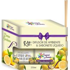 Imagem de Combo Aromatizador de Ambiente e Sabonete Líquido 250ml Limão Sicilian