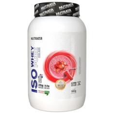 Imagem de Nutrata Iso Whey Pure 900g - Strawberry Milkshake