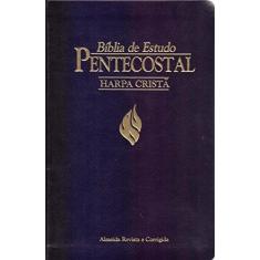Imagem de Bíblia de Estudo Pentecostal. Media Lx Harpa-Pret - Vários Autores - 9788560161935