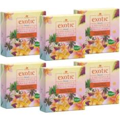 Imagem de 6Un Sabonete Vegetal Hidratante Hawaii Exotic 170G Davene