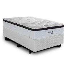 Imagem de Cama Box De Solteiro Herval Edimburgo Com Molas Maxspring, 64X88x188 C