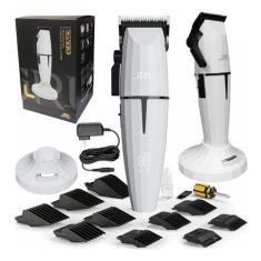 Imagem de Máquina De Cortar Cabelo Jrl Onyx Branca 7.500 Rpm Sem Fio jrl, jrl onyx, jrl onyx branca, jrl ghost, maquina de corte jrl, maquina de cortar cabelo, maquina de cortar cabelo jrl