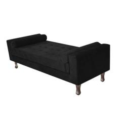 Imagem de Recamier Ba  F lix Solteiro 140 Cm Suede - Doce Sonho M veis