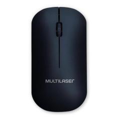 Imagem de Mouse sem fio multilaser mo307 preto 3 botões