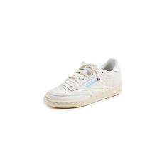 Imagem de Reebok Tênis feminino Club C 85 Vintage, Giz/Alabaster/Azul celeste, 36