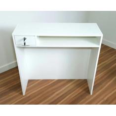 Imagem de Balcao Caixa Atendimento Recepçao Mdf Com Fechadura. - Sr Fabrica De M