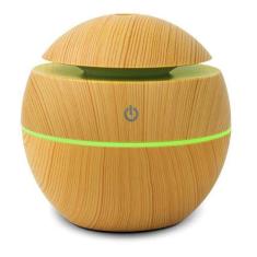 Imagem de Mini Umidificador 130ml Formato Bola Luatek Amadeirado