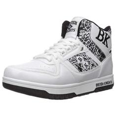 Imagem de British Knights Tênis masculino Kings Sl, Branco/preto/El, 39