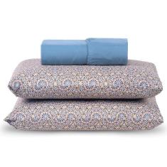 Imagem de Jogo Cama Lençol Verace Queen Percal 300 Fios Fronhas