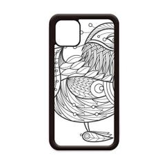 Imagem de Capa com tinta de pássaro para iPhone 11 Pro Max para Apple Mobile Case Shell