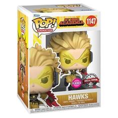 Imagem de Funko Pop! 1147 Hawks My Hero Academia (Flocked) Flocado