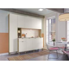 Imagem de Armário Para Cozinha 9 Portas 1 Gaveta Pulse - Kits Paraná