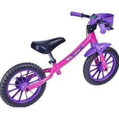 Imagem de Bicicleta Balance Bike Feminina Aro 12 - Nathor 0018