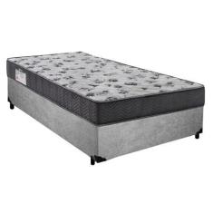 Imagem de Cama Box Solteiro Suede + Colchão De Espuma D33 - Sereneprime - 88cm C