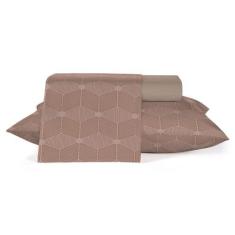 Imagem de Jogo de Lençol Casal Teka 3 Peças 150 Fios - 100% Algodão, Loss