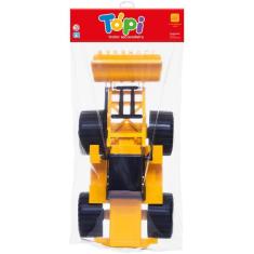 Imagem de Trator escavadeira topi solapa cardoso toys