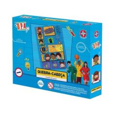 Imagem de Quebra-Cabeça 60 Peças D.P.A  - Detetives Do Prédio Azul Estrela