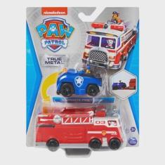 Imagem de Caminhão De Bombeiros Metal Marshall + Carrinho Chase - Sunny