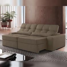 Imagem de Sofá Retrátil E Reclinável 290cm Enzo Plus - Montano Estofados