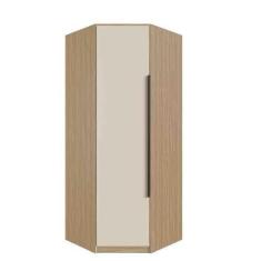 Imagem de Guarda-Roupa De Canto Herval Valence, Mdp Off White/Cedro