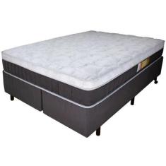Imagem de Cama Box King + Colchão Relaflex Regent 193X203x59 Mola Verticoil Visc