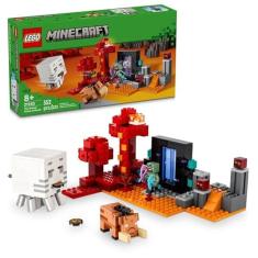 Imagem de Lego Minecraft The Nether Portal Ambush 21255, Building Toy