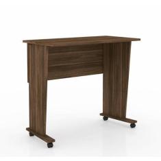Imagem de Mesa Escritório Dobrável Me4117 Nogal - Tecnomobili - Tecno Mobile
