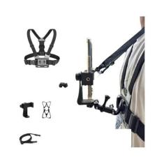 Imagem de Suporte de Telefone com Alça Peitoral Ajustável para iPhone, GoPro, In