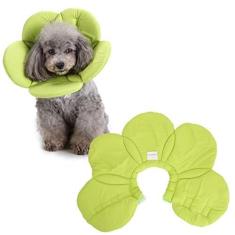 Imagem de Coleira Cat Elizabeth, Coleira de Cone de Esponja Macia AjustáVel Anti Lamber para Recuperação de Cone para Gatos ApóS a Operação (L)