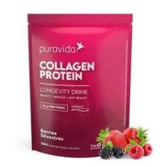 Imagem de Colágeno Protein Berries Silvestres PuraVida 450g