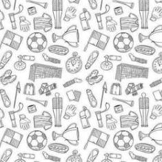 Imagem de Papel De Parede Adesivo Futebol Desenho 403971292 Rl 0,58X3M