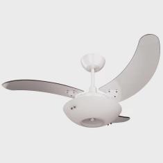 Imagem de Ventilador Clean San 3p Cpm At Br Pás Tr - 127v Branco/Transparente