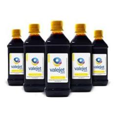 Imagem de Kit 5 Tintas para Epson Universal Yellow Corante 500ml Valejet