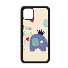 Imagem de Capa de celular com estampa de elefante e pássaro de nuvem para iPhone 11 Pro Max