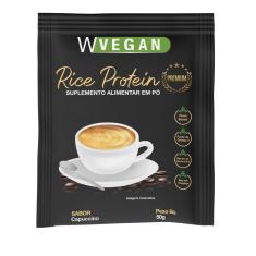Imagem de Rice Protein Premium 50G Sache Sabor Capuccino Wvegan Vegano