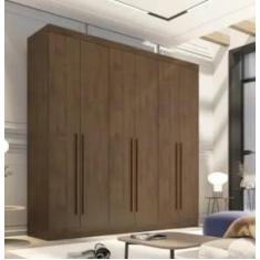 Imagem de Guarda Roupa Casal 6 Portas 4 Gavetas Uberaba - Móveis Valverde - New