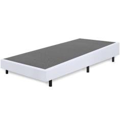 Imagem de Cama Box Solteiro Anti Refluxo Branco Inclinada 88x188cm BF Colchões