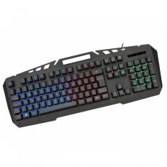 Imagem de Teclado Gamer Kb-a328 Spartacus Metal Semi-mecanico Led