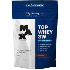 Imagem de Top Whey 3W Refil (1,8Kg) - Sabor: Mais Performance - Chocolate - Max