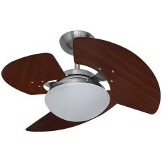 Imagem de Ventilador Teto Aventador Stilo Aço Escovado 3 Pás Tron 220V