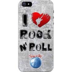 Imagem de Case Apple iPhone 5 Custom4U Rock in Rio 2013 - Rock n Roll