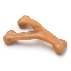 Imagem de Brinquedo Para Cachorro Benebone Wishbone Frango Médio