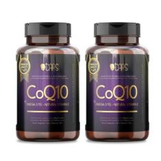 Imagem de Coenzima Q10 + Ômega-3 Tg + Vitamina E - 500Mg (60 Cápsulas) +Caps Pre