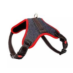 Imagem de Peitoral AMF Texas Vermelho para Cães